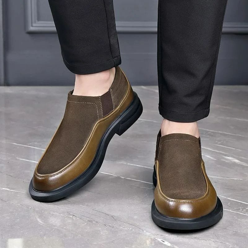 Men Breathable Loafer Summer Classic- brown