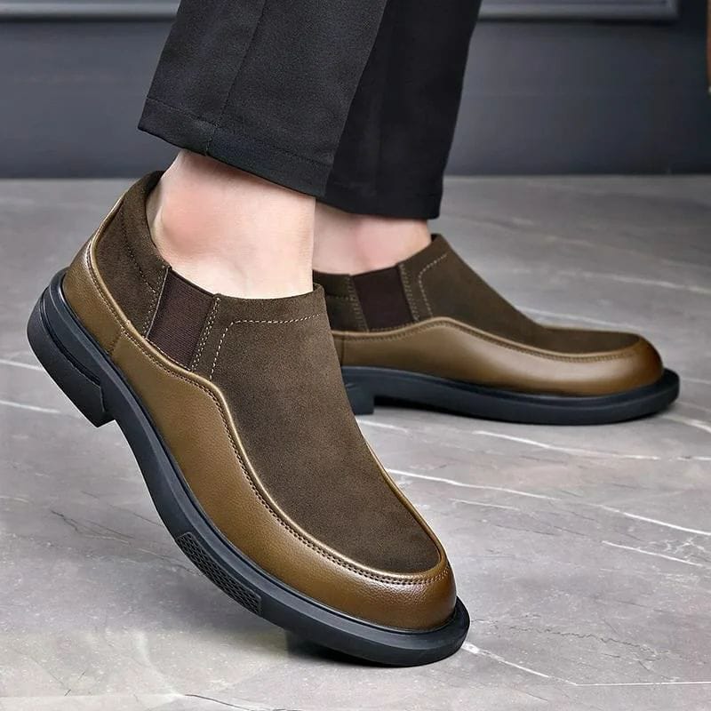 Men Breathable Loafer Summer Classic- brown