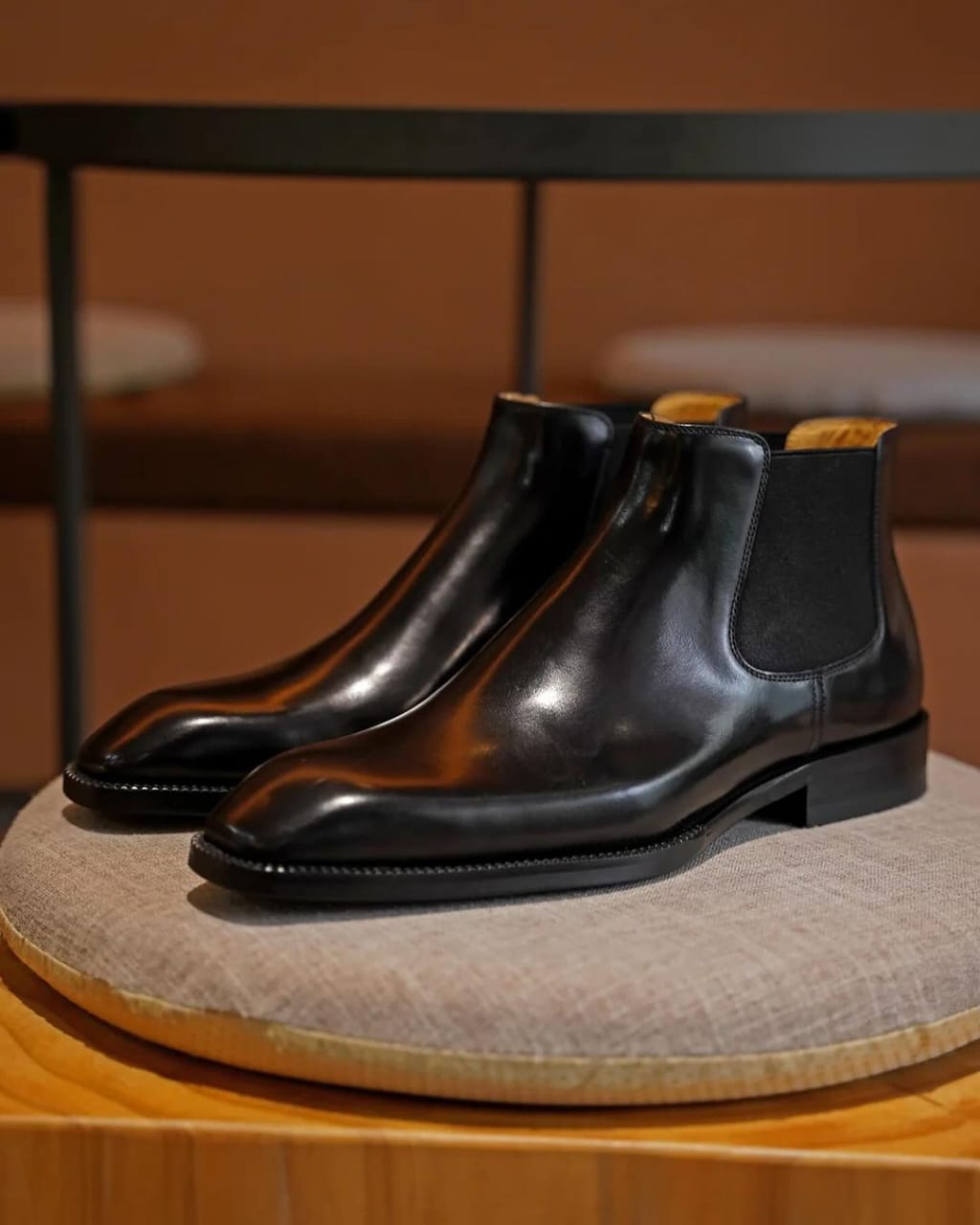 Chelsea Boots for Men's Brown- Pure leather