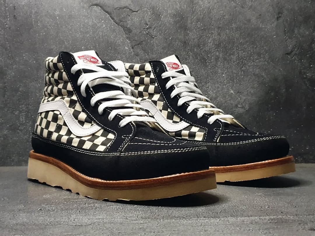 Franklin Boots for Men's - White Black Block