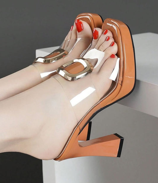 Italian heel (Orange)