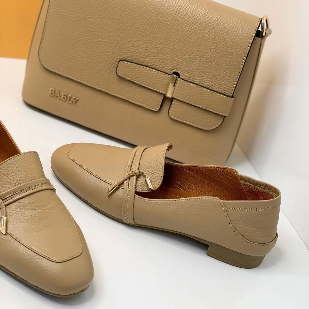 Britian style shoes (brown)