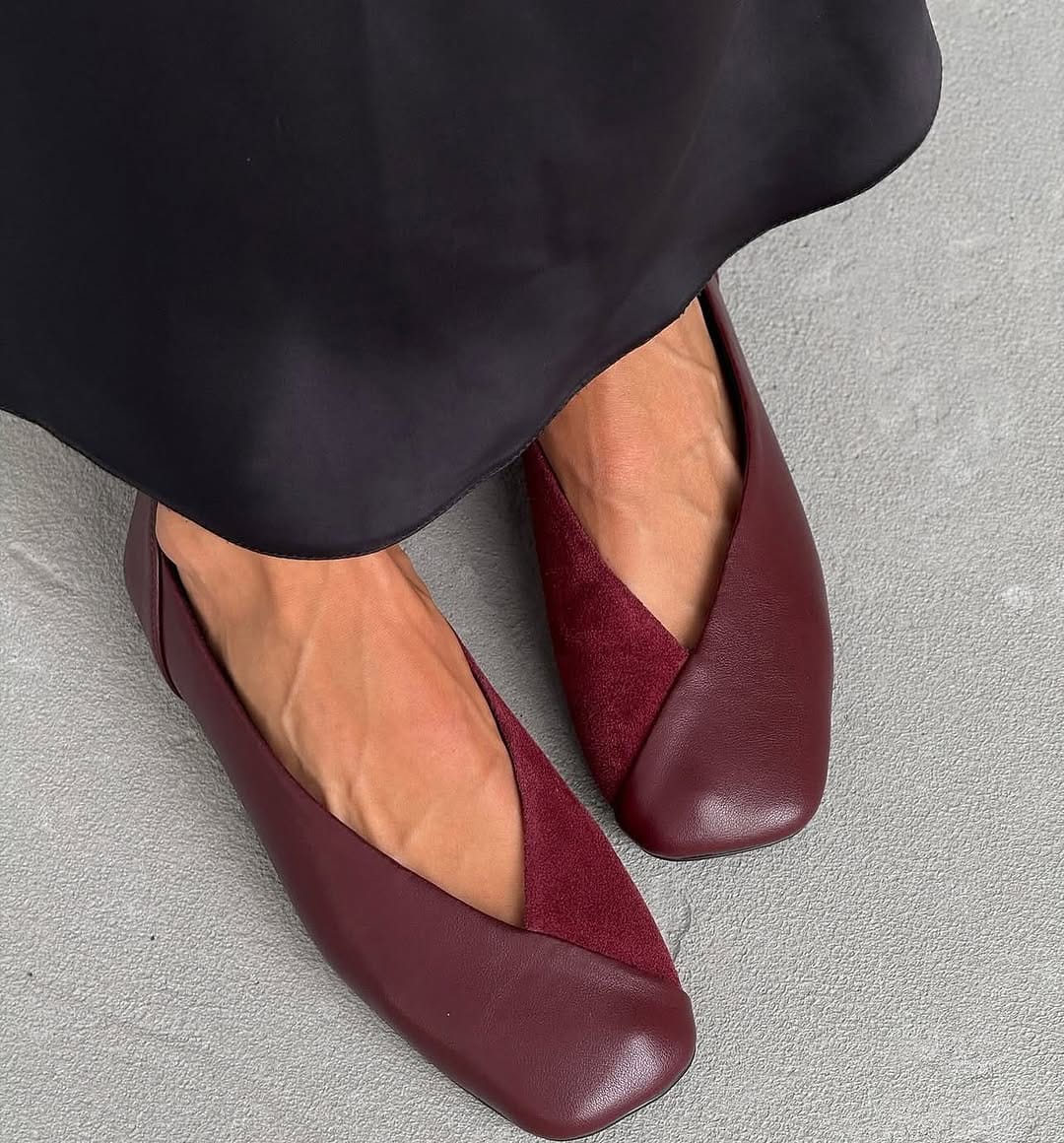 Eva shoes (Maroon)