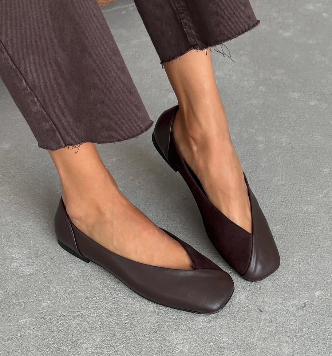 Eva shoes (Chocolate Brown)