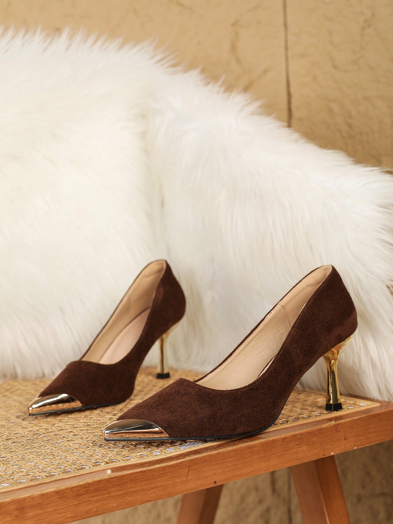 Monti heel-Coffee Brown