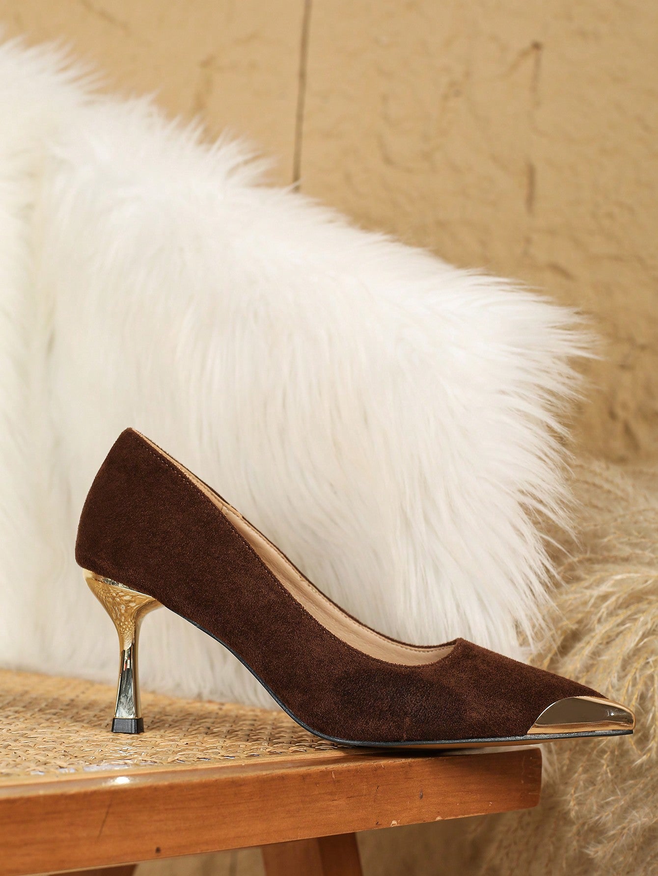Monti heel-Coffee Brown