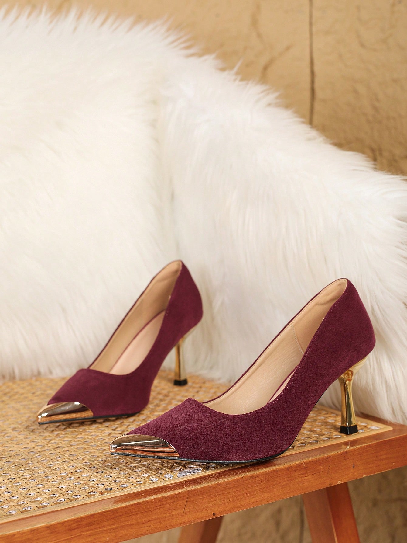 Monti heel-Burgundy