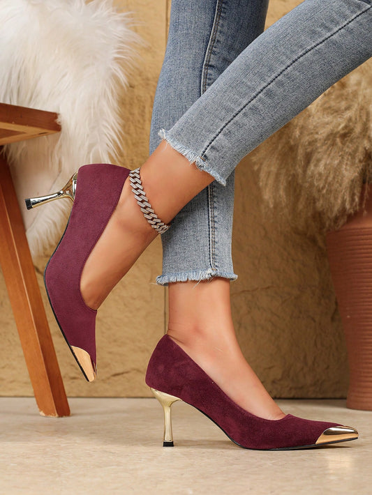 Monti heel-Burgundy