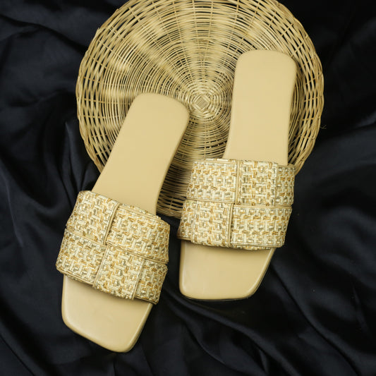 Sack Flat Slipper- Skin