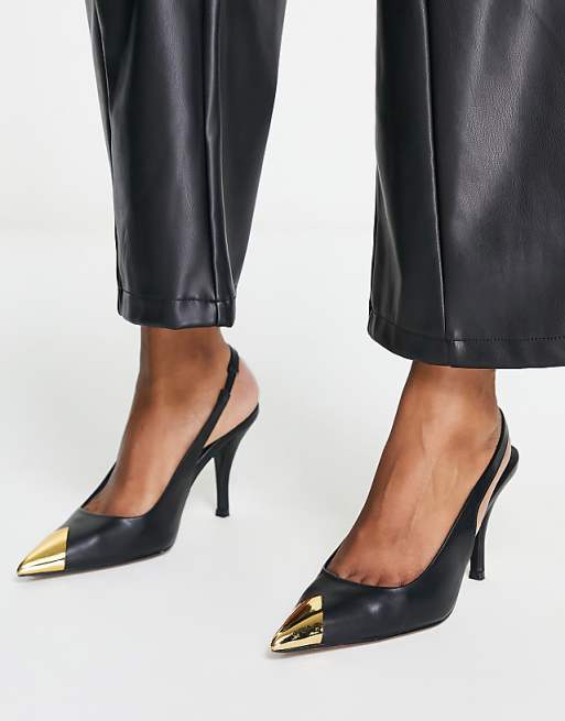 Slingback Shoes for women-Black