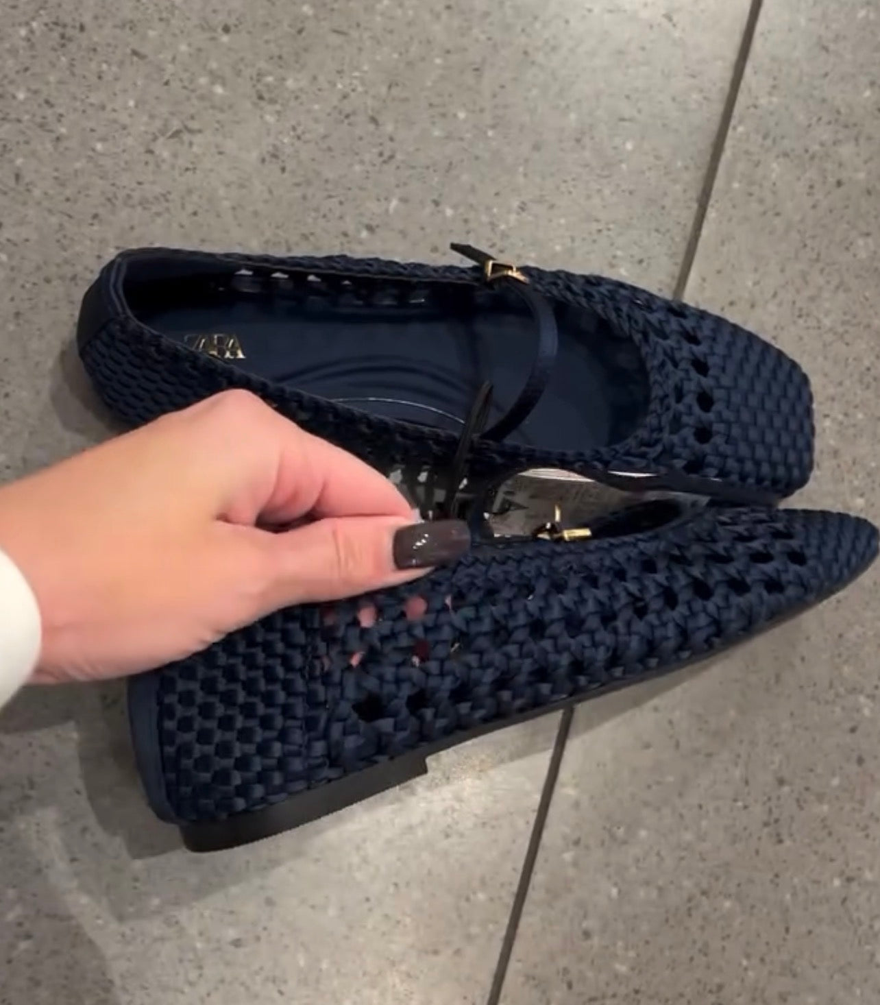 Zara style flats