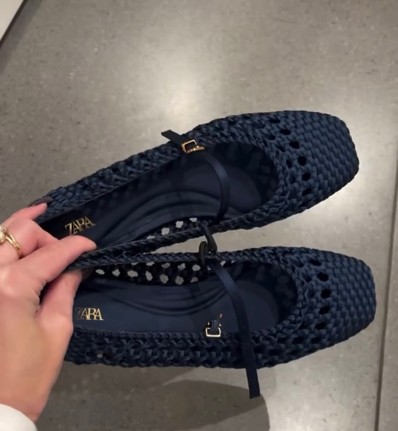 Zara style flats