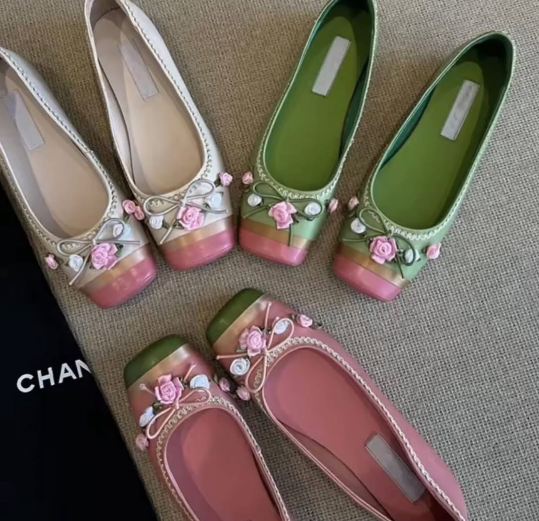 Rosette Bloom Ballets (Green)