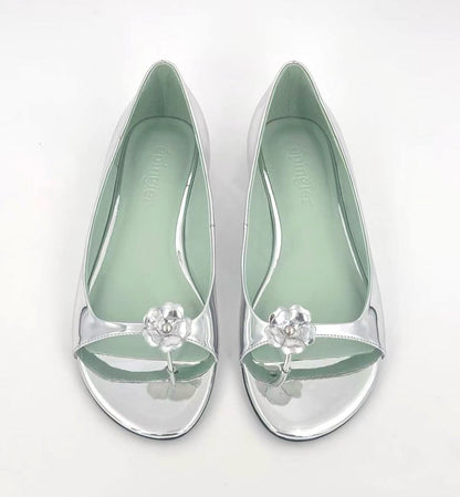 Bloom Comfort Sandal (Silver)