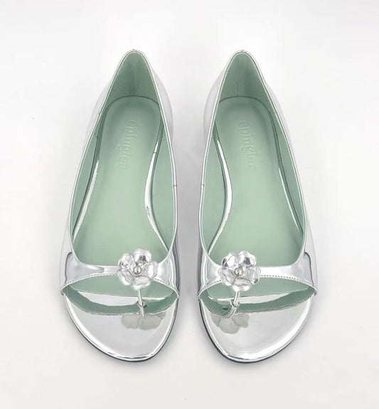 Bloom Comfort Sandal (Silver)
