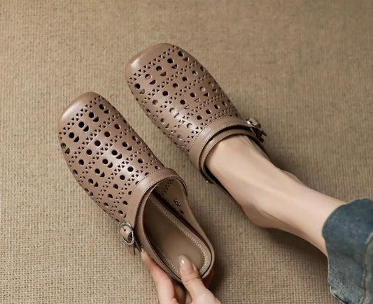 Convertible sandal (Khaki Brown)
