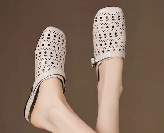 Convertible sandal (Beige)