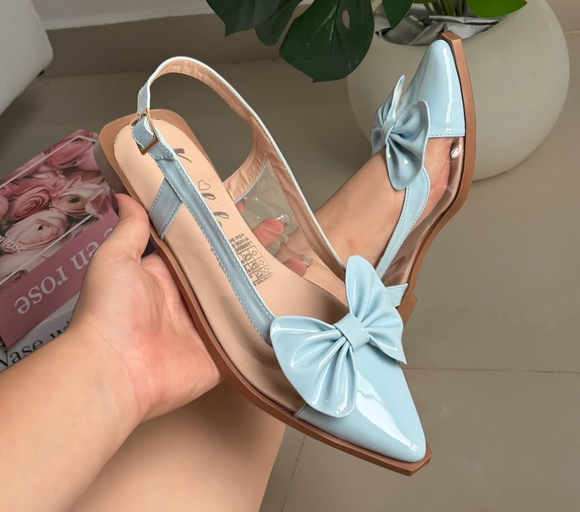 Nauva Tie Sandal (Sky Blue)