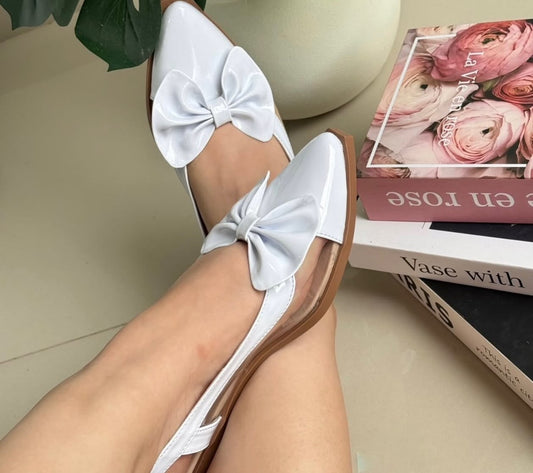 Nauva Tie Sandal (Ivory-White)