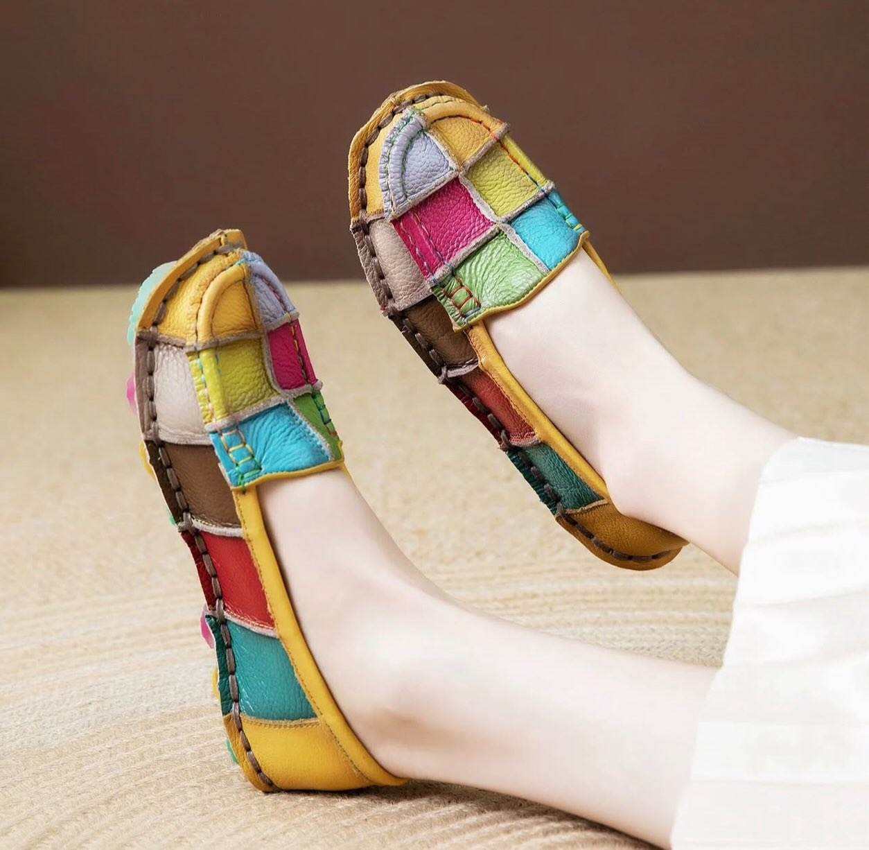 Multicolor Asian Loafer