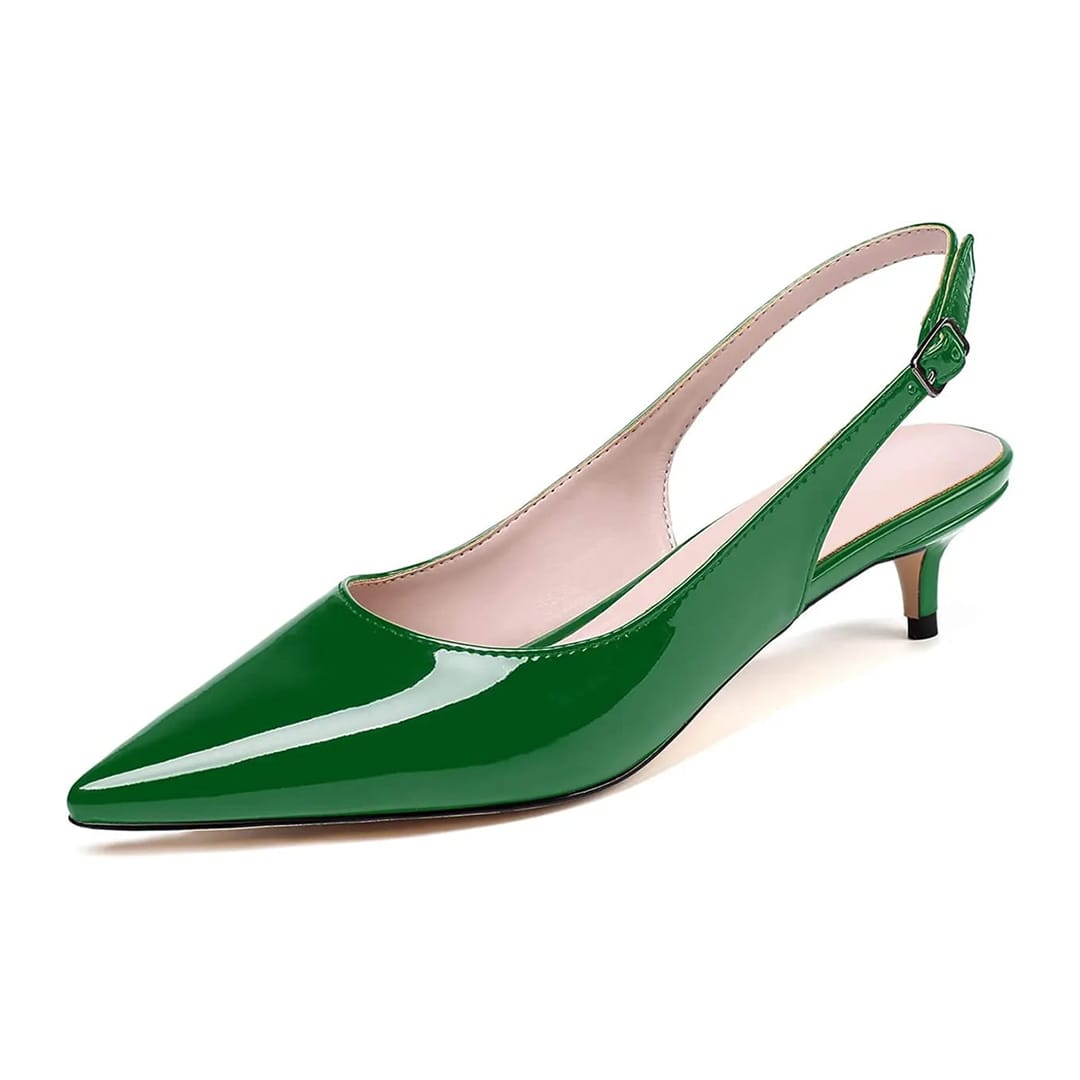 Patent Leather- Green