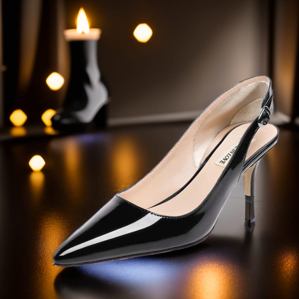 Patent Leather- Black