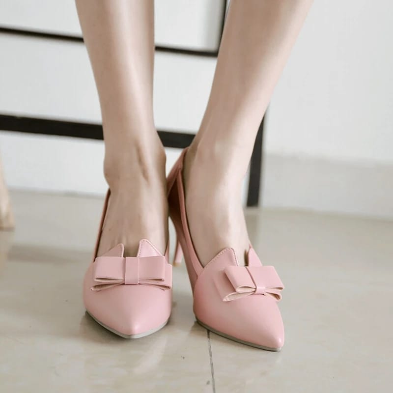 Women Pumps- Pink