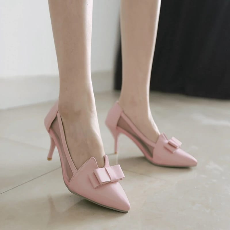 Women Pumps- Pink