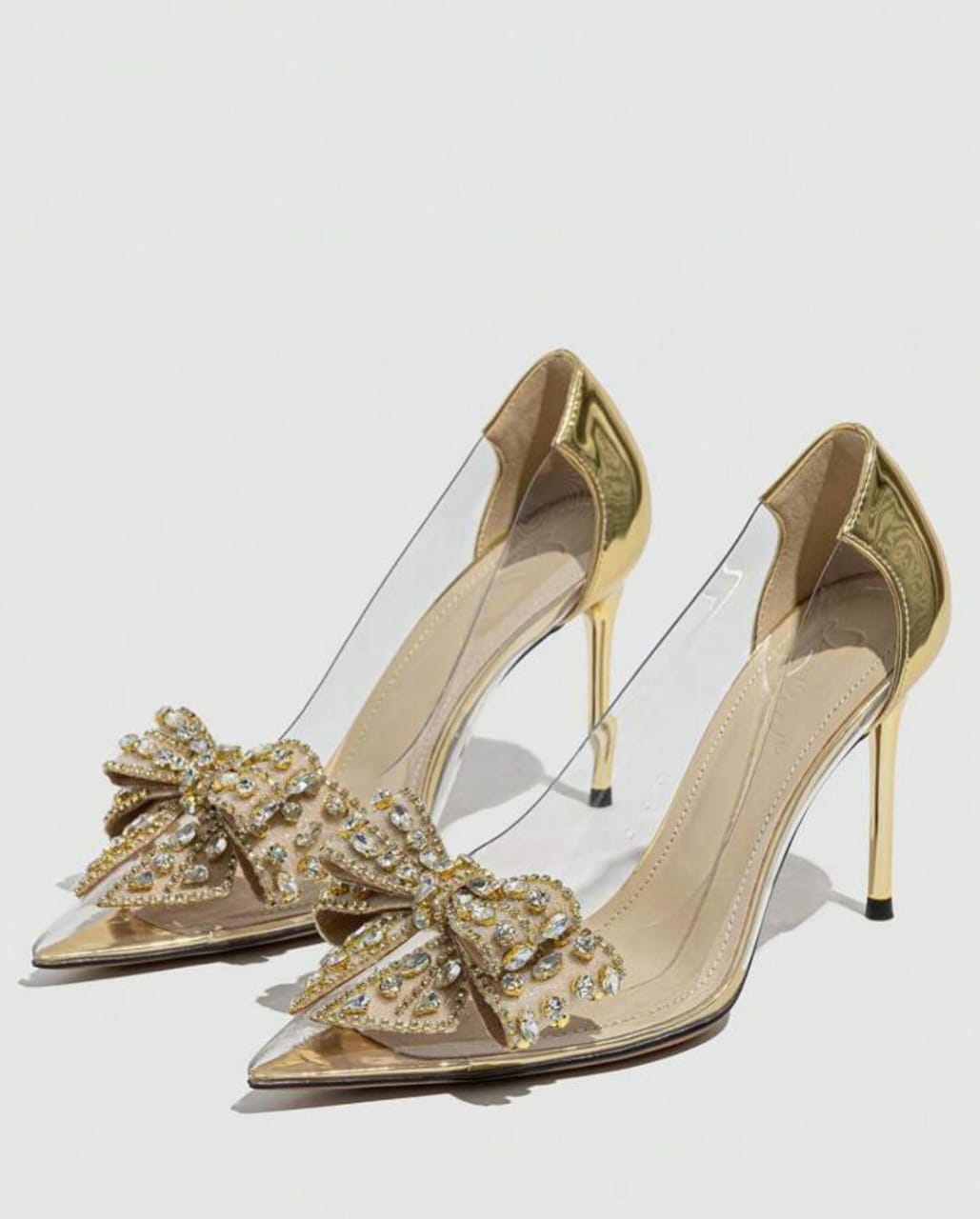 Fancy heel Butterfly-Gold