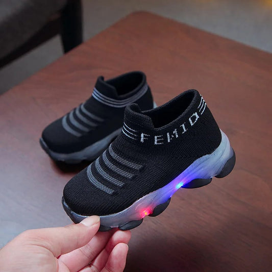 Classic black Socks upper- Led Lights