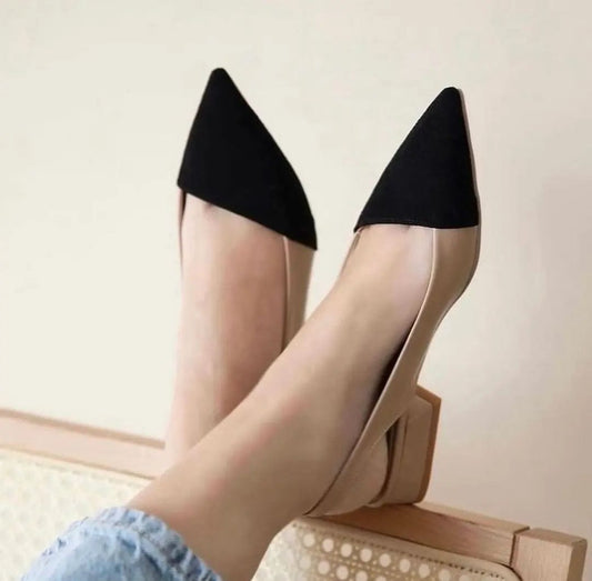 Cindy Heels-Nude Black