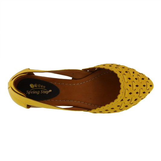 Carmela Women shoe-Mustard