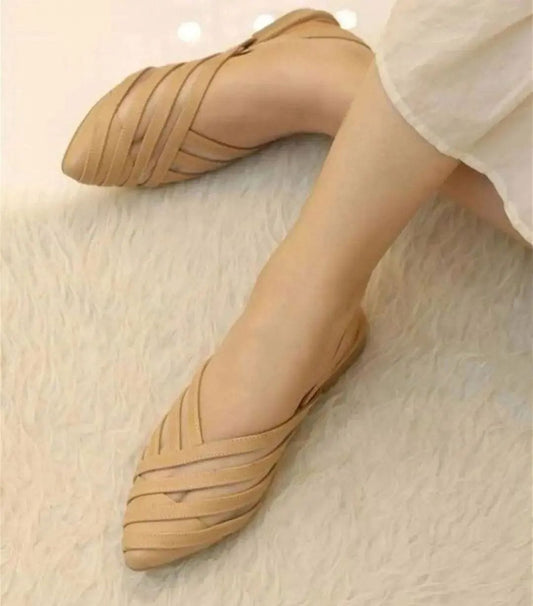 Pointed Strap toe Skin