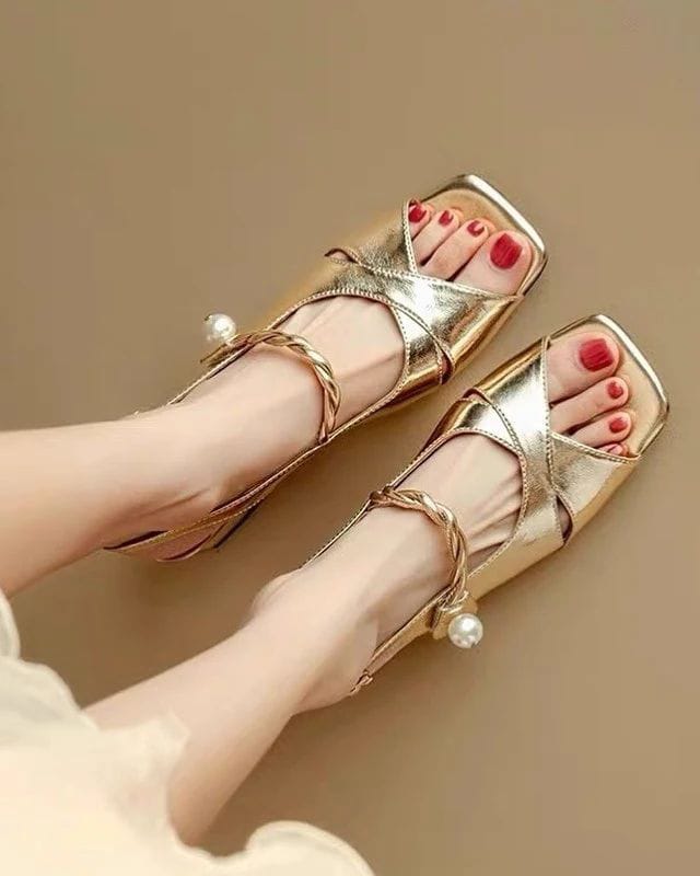 French Style heel-Gold