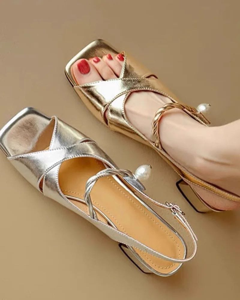 French Style heel-Gold