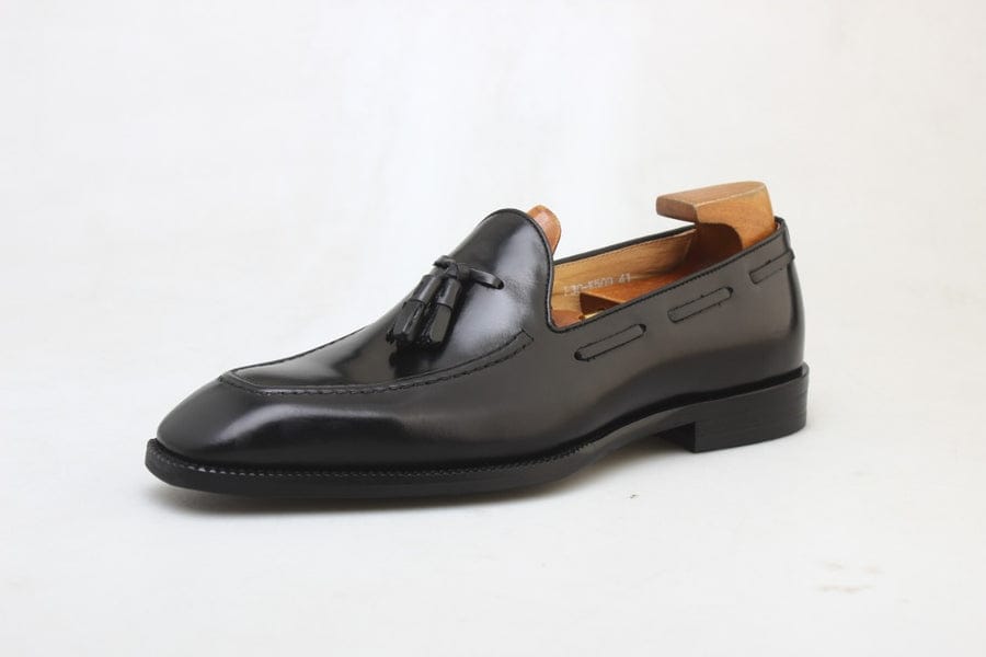 Tassel Loafer Grain Leather (Black)