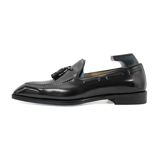 Tassel Loafer Grain Leather (Black)