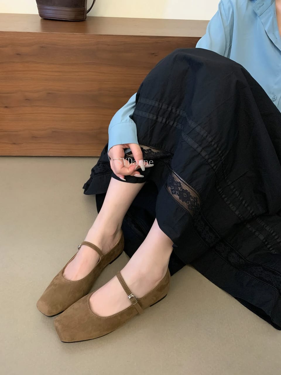 Lady Puff shoes for women- Khaki