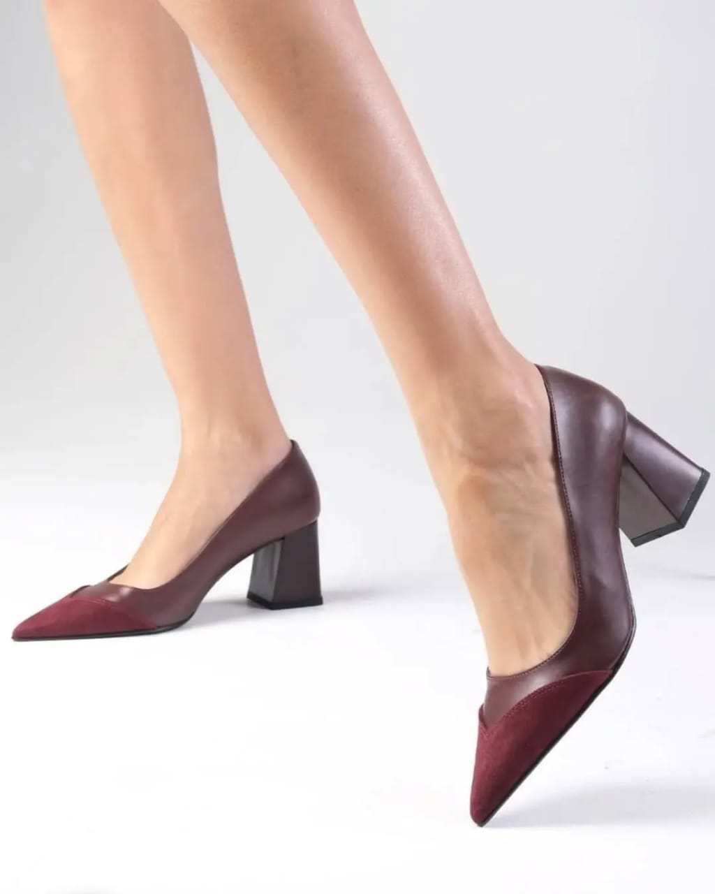 Miami Style heel - Mehroon