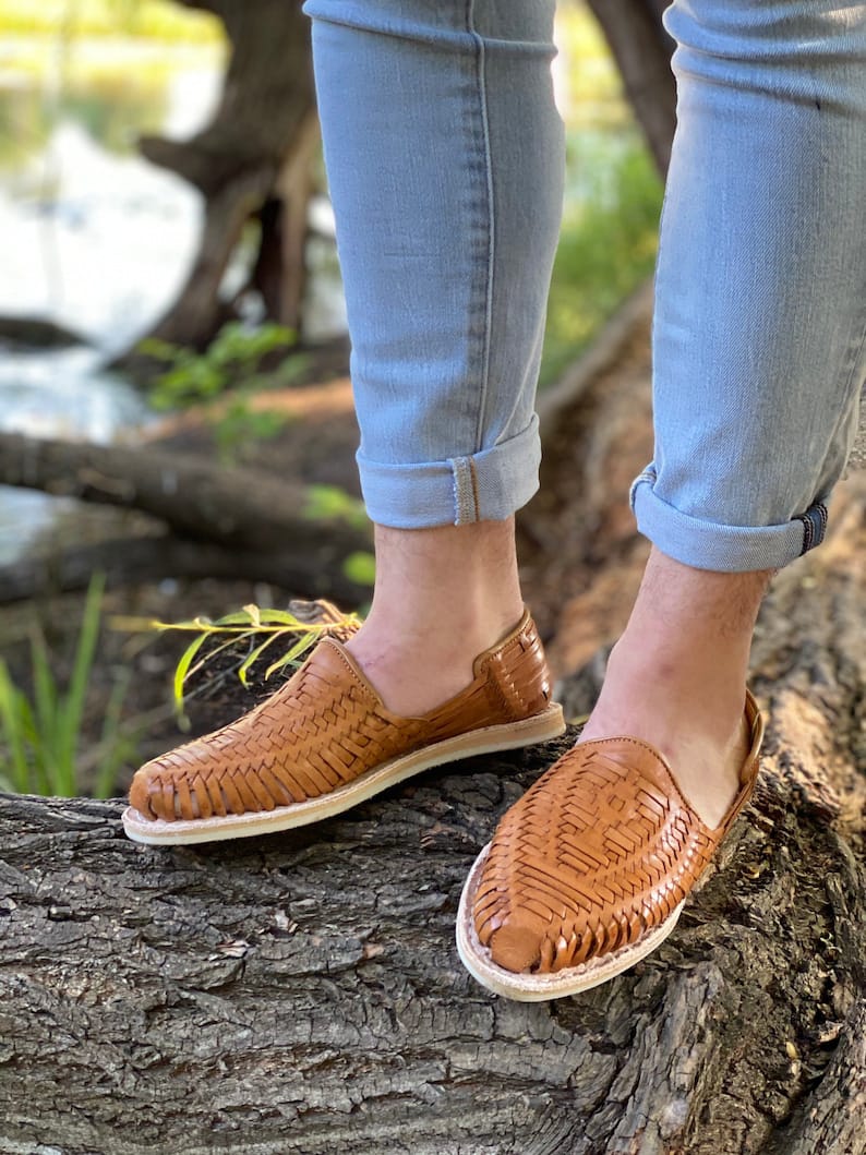 Mexican Huarache for Men's- Handmade Pure leather