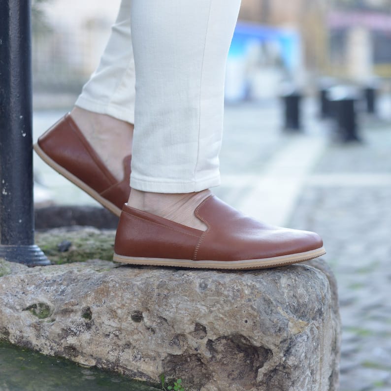 Italian Boots for Men's-Brown- Pure leather