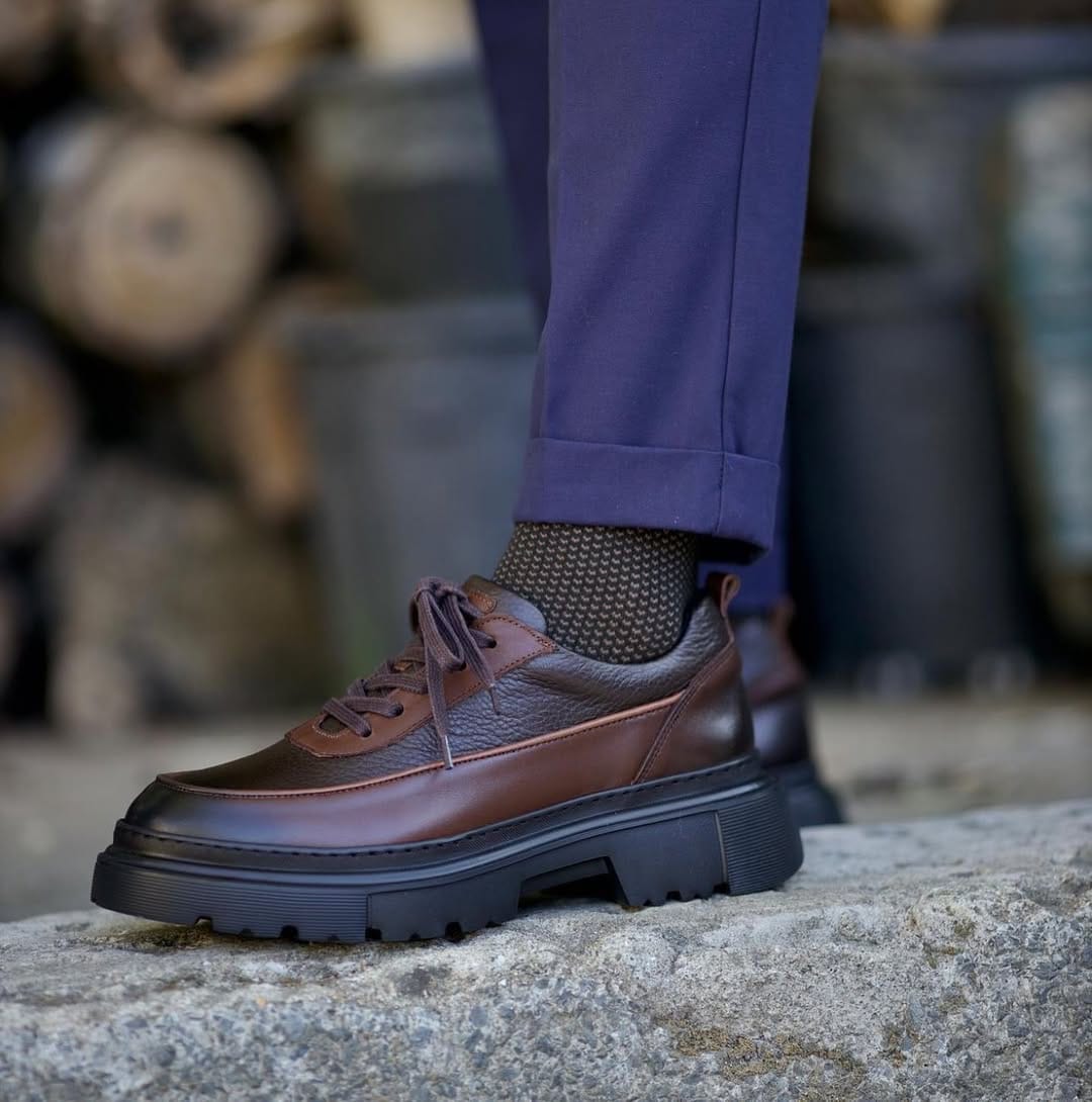 Faux Men's Shoes - 100% Pure Leather