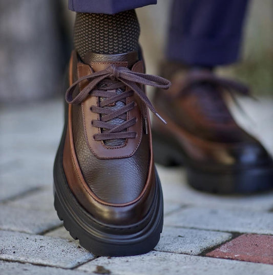 Faux Men's Shoes - 100% Pure Leather