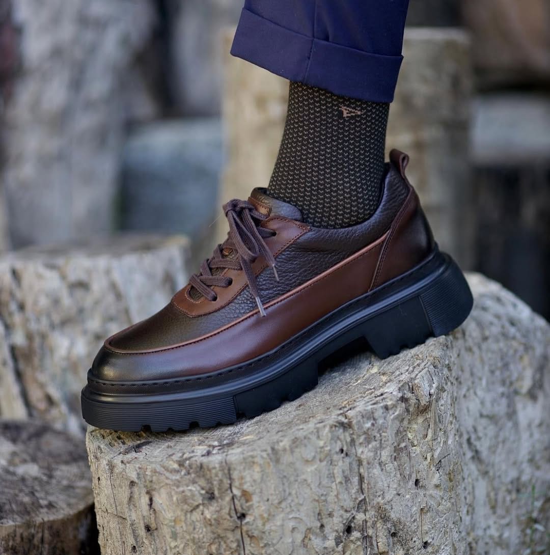 Faux Men's Shoes - 100% Pure Leather