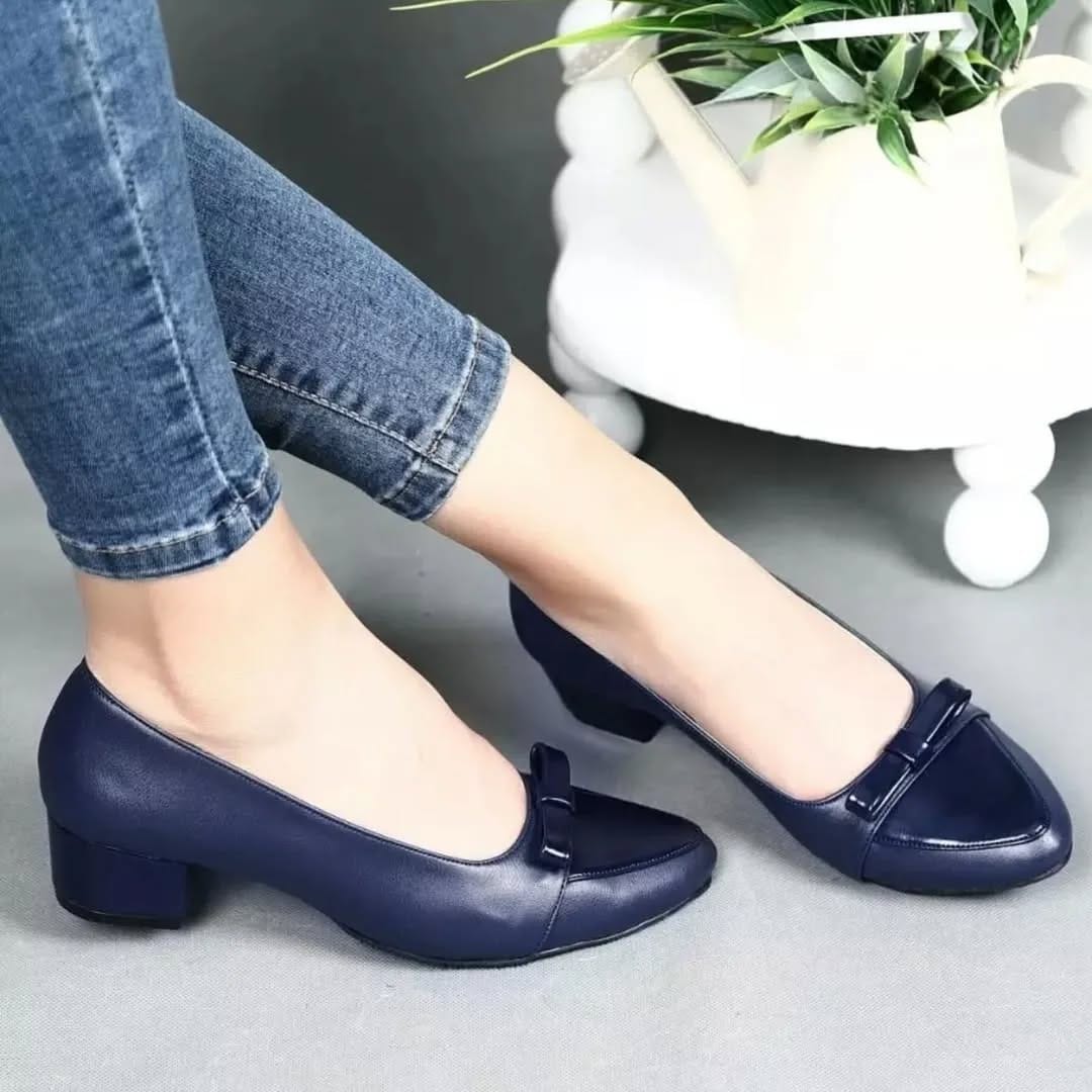 Clark heel-Royal Blue
