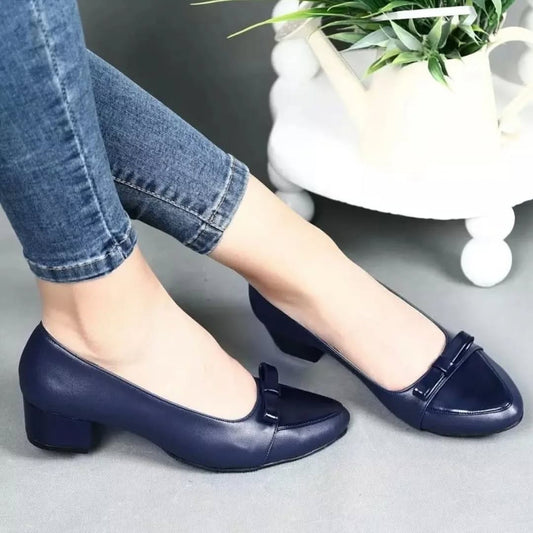 Clark heel-Royal Blue