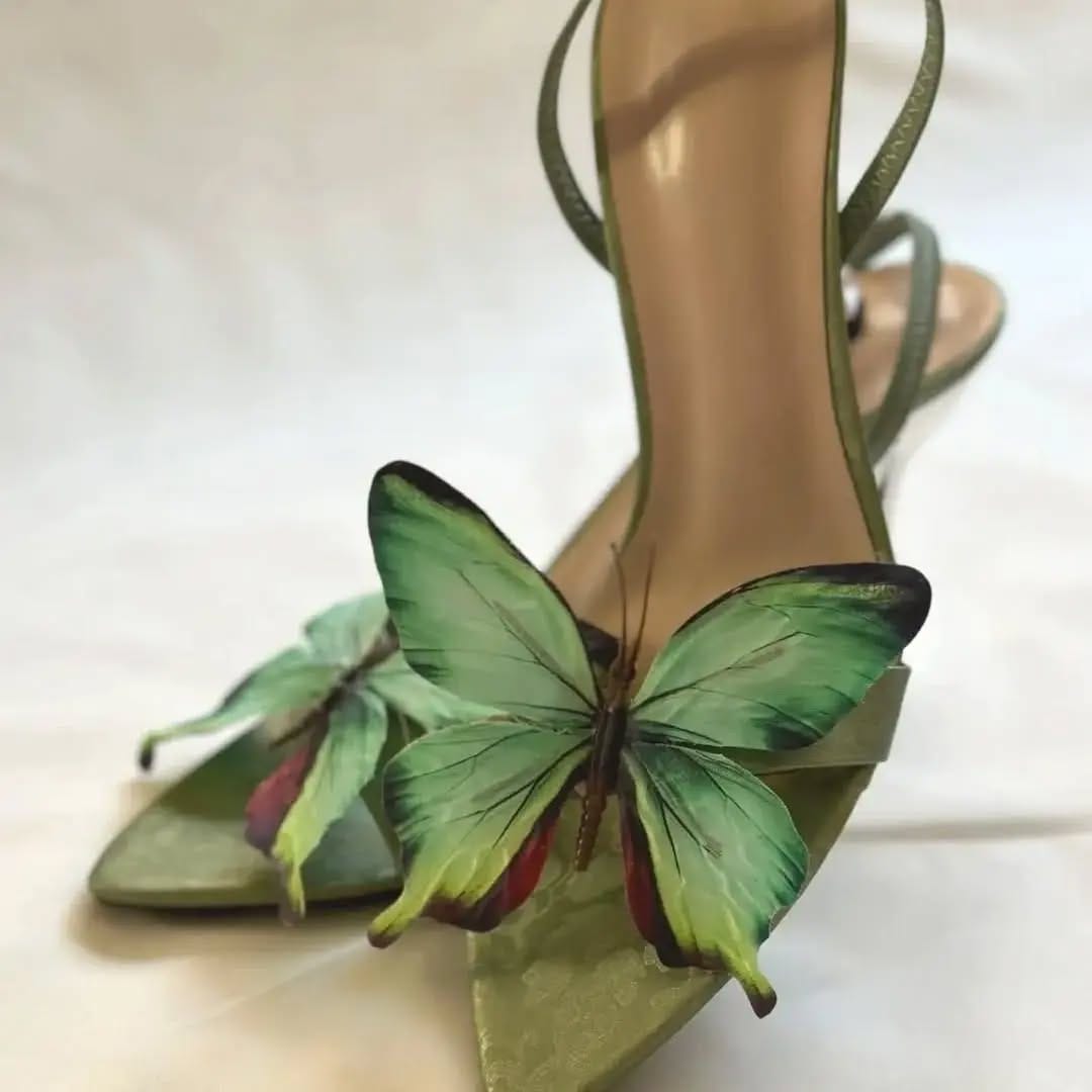 Butterfly Shoes-Green