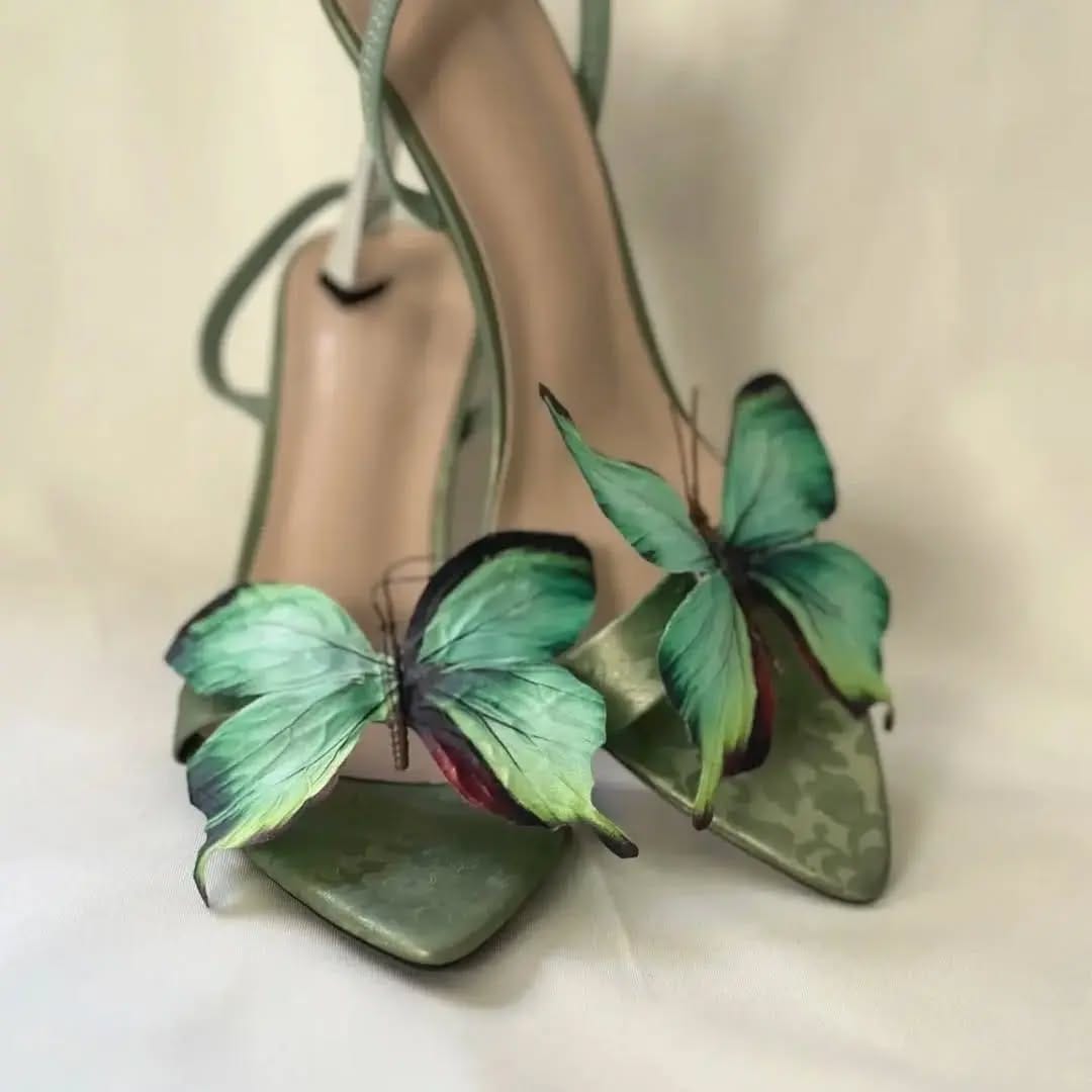 Butterfly Shoes-Green
