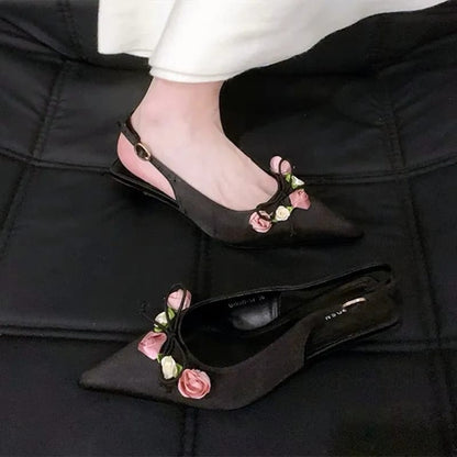 Aesthetic Flower - Black