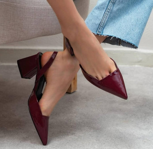 Indus shoes (Burgundy)